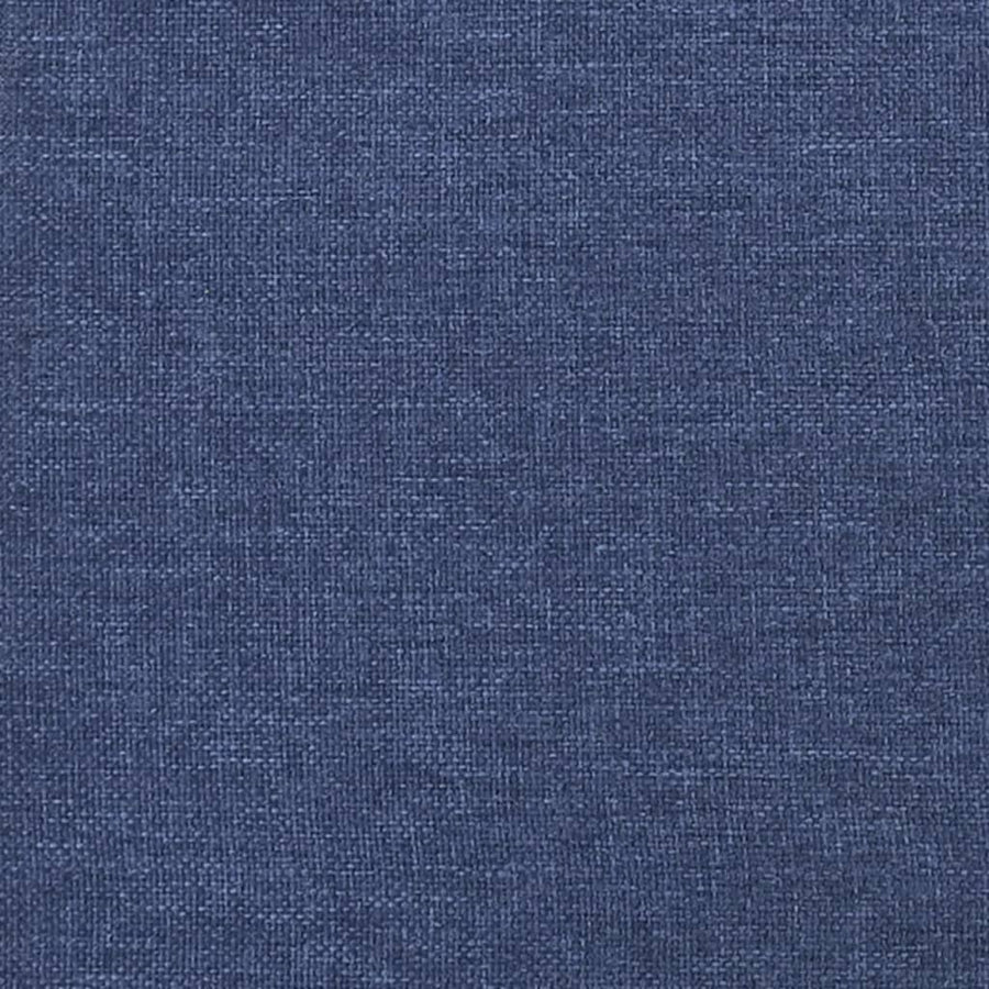 Hoofdborden 2 St 90X5X78/88 Cm Stof Blauw 90 cm Hoog