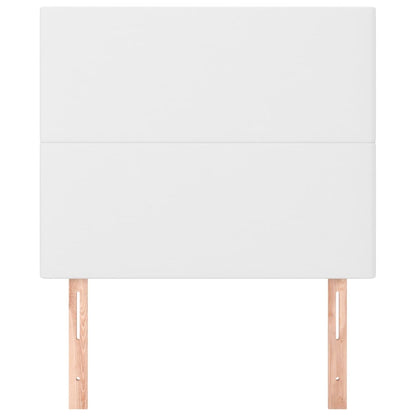 Hoofdborden 2 St 80X5X78/88 Cm Kunstleer Wit