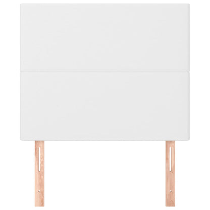Hoofdborden 2 St 90X5X78/88 Cm Kunstleer Wit