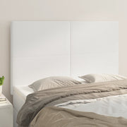 Hoofdbord 144x5x118/128 cm kunstleer wit