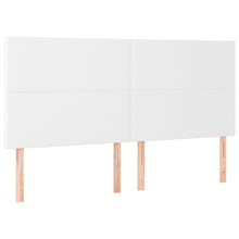 Hoofdborden 4 St 80X5X78/88 Cm Kunstleer Wit