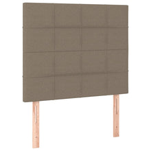 Hoofdborden 2 St 80X5X78/88 Cm Stof Taupe