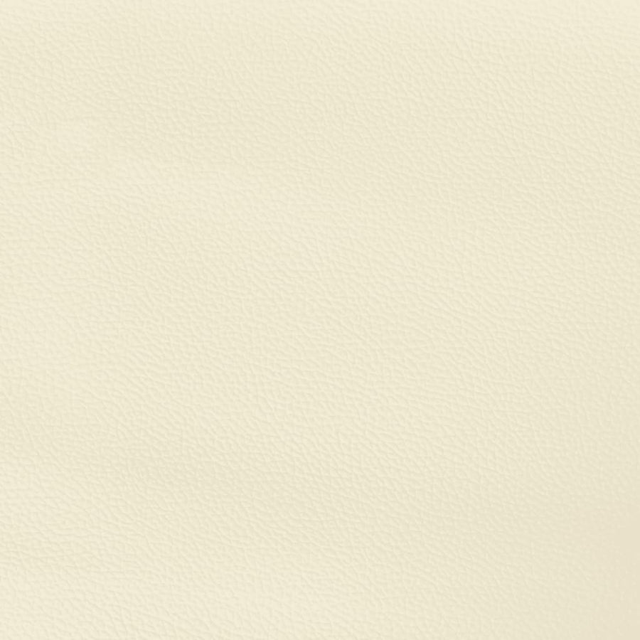 Hoofdborden 2 St 80X5X78/88 Cm Kunstleer Kleurig 1 80 cm Crème