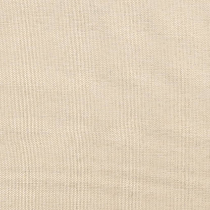 Hoofdborden 2 St 90X5X78/88 Cm Stof Kleurig Crème 90 cm Hoog
