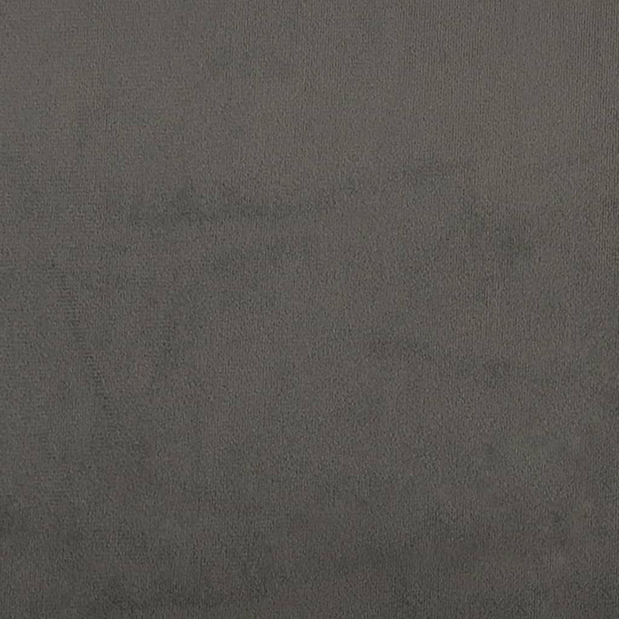 Hoofdborden 2 St 80X5X78/88 Cm Fluweel Donkergrijs