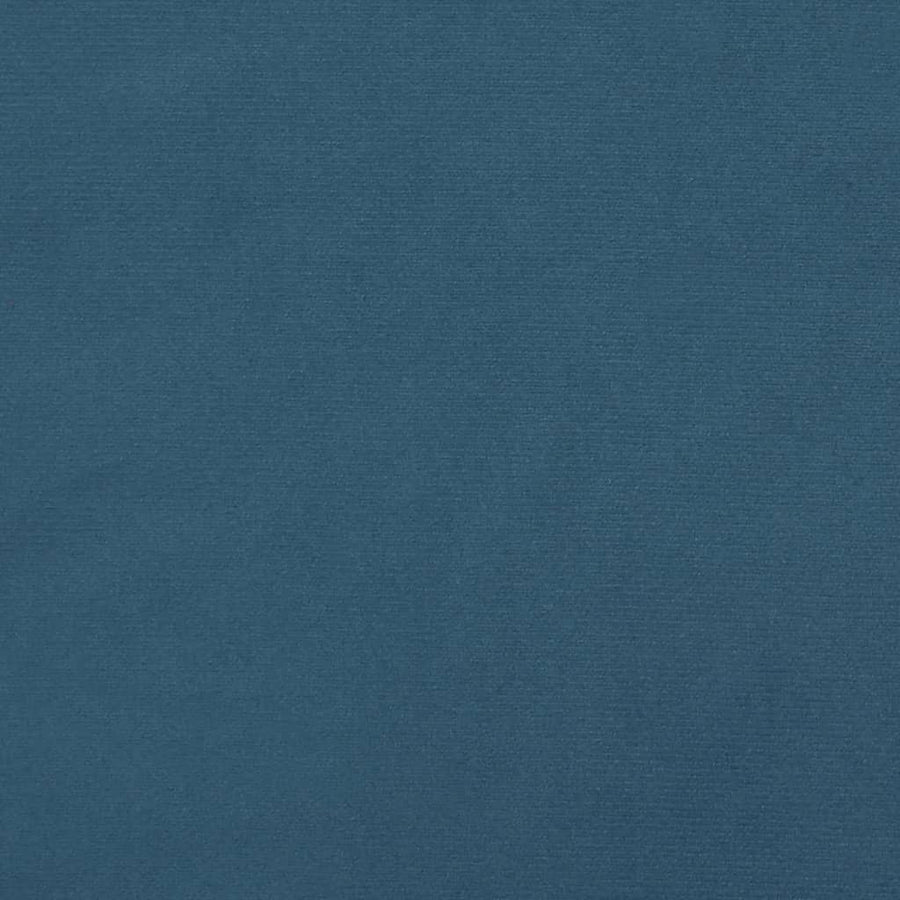 Hoofdborden 2 st 100x5x78/88 cm fluweel donkerblauw 100 cm Hoog