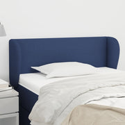 Hoofdbord 93x23x78/88 cm stof blauw
