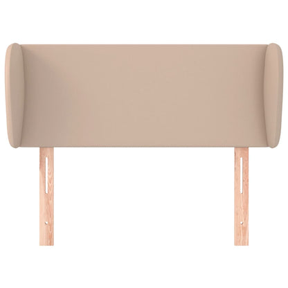 Hoofdbord met randen 83x23x78/88 cm kunstleer cappuccinokleur 83 x 23 x 78/88 cm Cappuccino