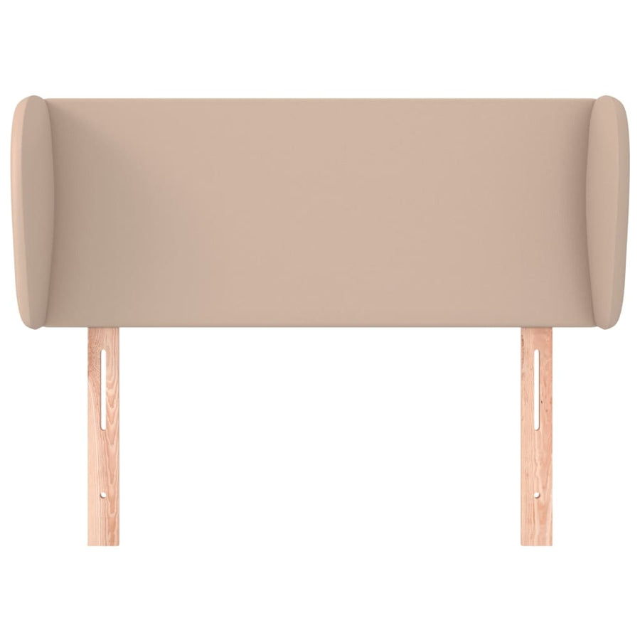 Hoofdbord met randen 103x23x78/88 cm kunstleer cappuccinokleur 103 x 23 x 78/88 cm Cappuccino