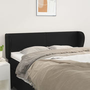 Hoofdbord 147x23x78/88 cm kunstleer zwart