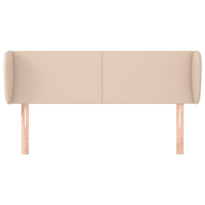 Hoofdbord met randen 147x23x78/88 cm kunstleer cappuccinokleur 147 x 23 x 78/88 cm Cappuccino