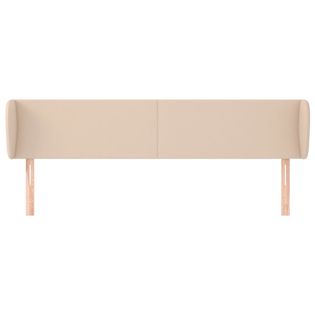 Hoofdbord met randen 163x23x78/88 cm kunstleer cappuccinokleur 163 x 23 x 78/88 cm Cappuccino