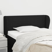 Hoofdbord 93x23x78/88 cm stof zwart
