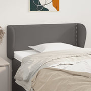Hoofdbord 83x23x78/88 cm kunstleer grijs