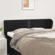 Hoofdbord 147x23x78/88 cm kunstleer zwart
