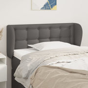 Hoofdbord 93x23x78/88 cm kunstleer grijs