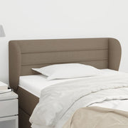 Hoofdbord 93x23x78/88 cm stof taupe