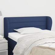 Hoofdbord 103x23x78/88 cm stof blauw