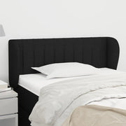 Hoofdbord 83x23x78/88 cm stof zwart