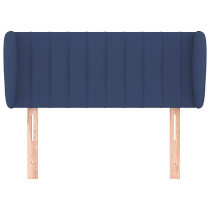 Hoofdbord Met Randen Stof 83 x 23 x 78/88 cm Blauw