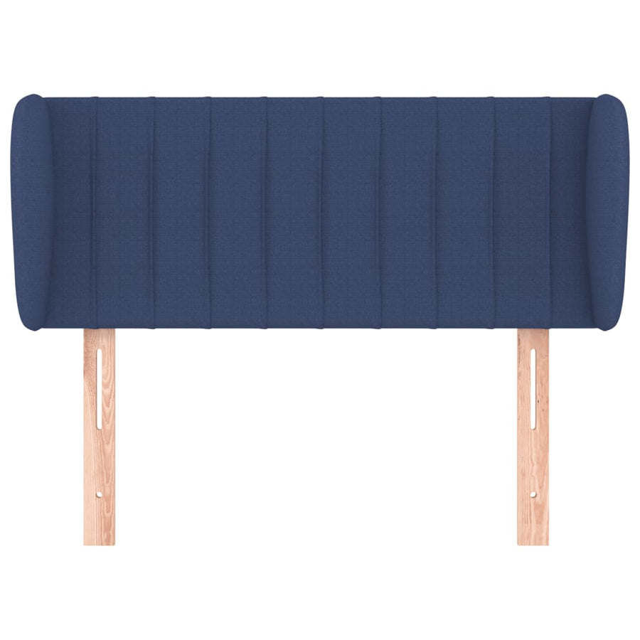 Hoofdbord Met Randen Stof 83 x 23 x 78/88 cm Blauw