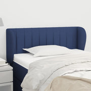 Hoofdbord 93x23x78/88 cm stof blauw