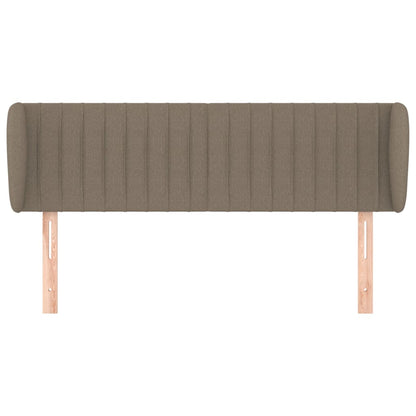 Hoofdbord Met Randen Stof 147 x 23 x 78/88 cm Taupe