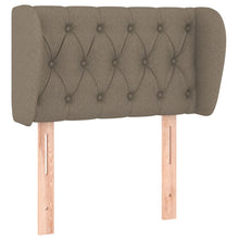 Hoofdbord Met Randen Stof 83 x 23 x 78/88 cm Taupe