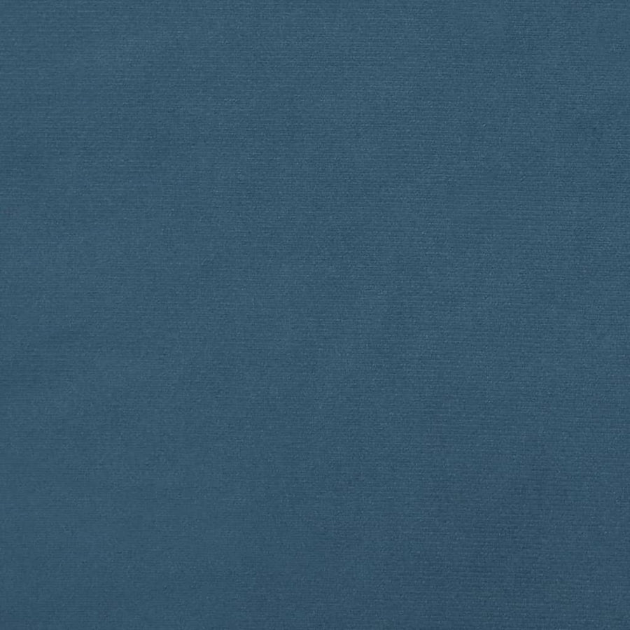 Hoofdbord Met Randen 83X23X118/128 Cm Fluweel Donkerblauw