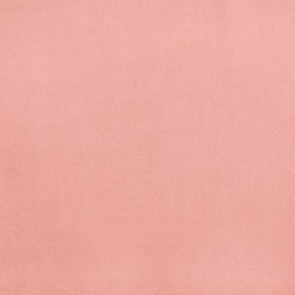 Hoofdbord met randen 163x23x118/128 cm fluweel roze 163 x 23 x 118/128 cm Roze
