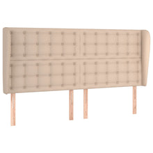 Hoofdbord Met Randen 83X23X8/28Cm Kunstleer Kleur 183 x 23 x 118/128 cm Cappuccino