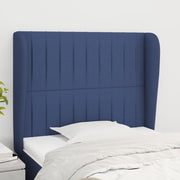 Hoofdbord 118/128 cm stof blauw