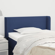 Hoofdbord 103x16x78/88 cm stof blauw