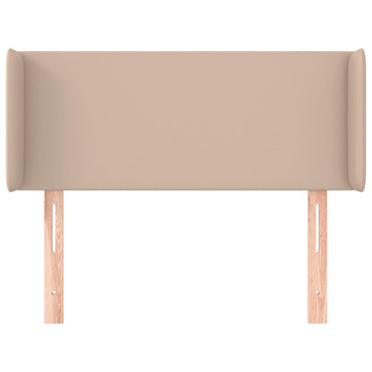 Hoofdbord Met Randen Kunstleer Kleur 93 x 16 x 78/88 cm Cappuccino