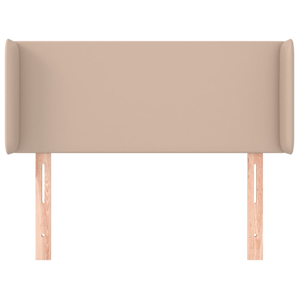 Hoofdbord met randen 103x16x78/88 cm kunstleer cappuccinokleur 103 x 16 x 78/88 cm Cappuccino