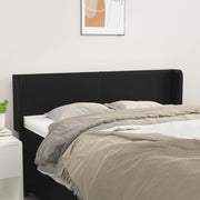 Hoofdbord 147x16x78/88 cm kunstleer zwart
