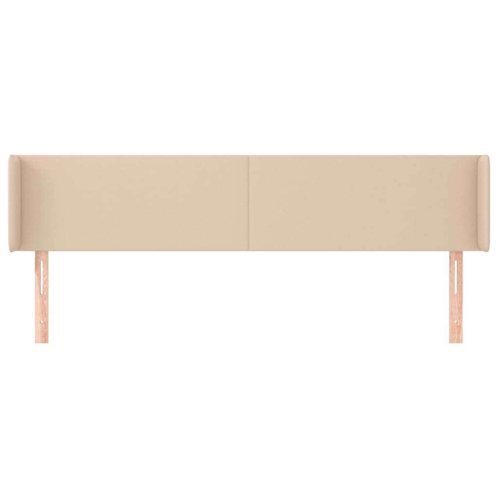 Hoofdbord met randen 183x16x78/88 cm kunstleer cappuccinokleur 183 x 16 x 78/88 cm Cappuccino
