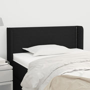 Hoofdbord 93x16x78/88 cm stof zwart