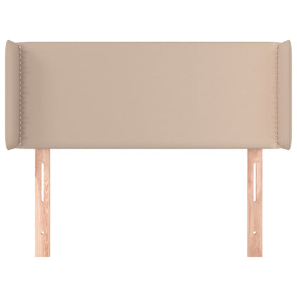 Hoofdbord met randen 83x16x78/88 cm kunstleer cappuccinokleur 83 x 16 x 78/88 cm Cappuccino