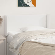 Hoofdbord 103x16x78/88 cm kunstleer wit