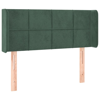 Hoofdbord Met Randen Fluweel 1 83 x 16 x 78/88 cm Donkergroen