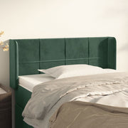 Hoofdbord 83x16x78/88 cm fluweel donkergroen