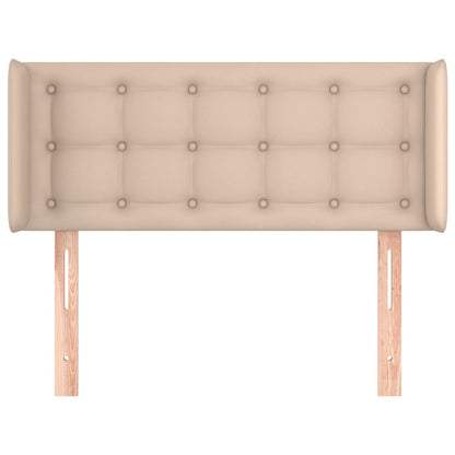 Hoofdbord Met Randen Kunstleer Kleur 103 x 16 x 78/88 cm Cappuccino