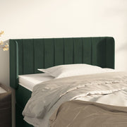 Hoofdbord 93x16x78/88 cm fluweel donkergroen