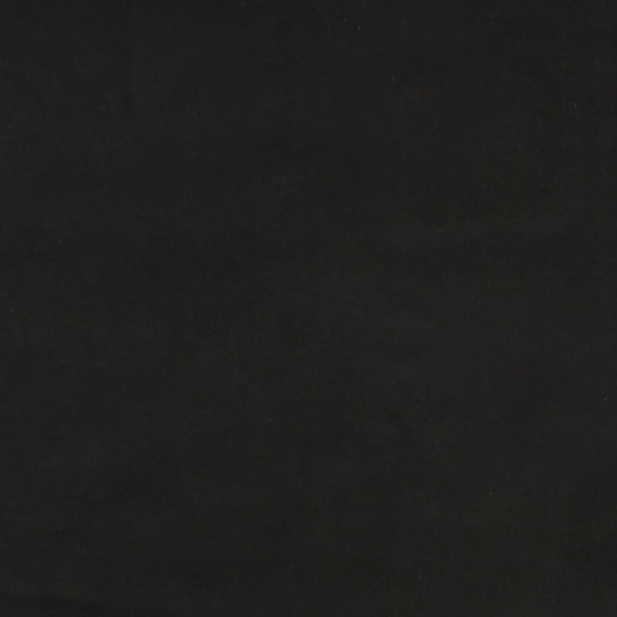 Hoofdbord Met Randen Fluweel 147 x 16 x 78/88 cm Zwart