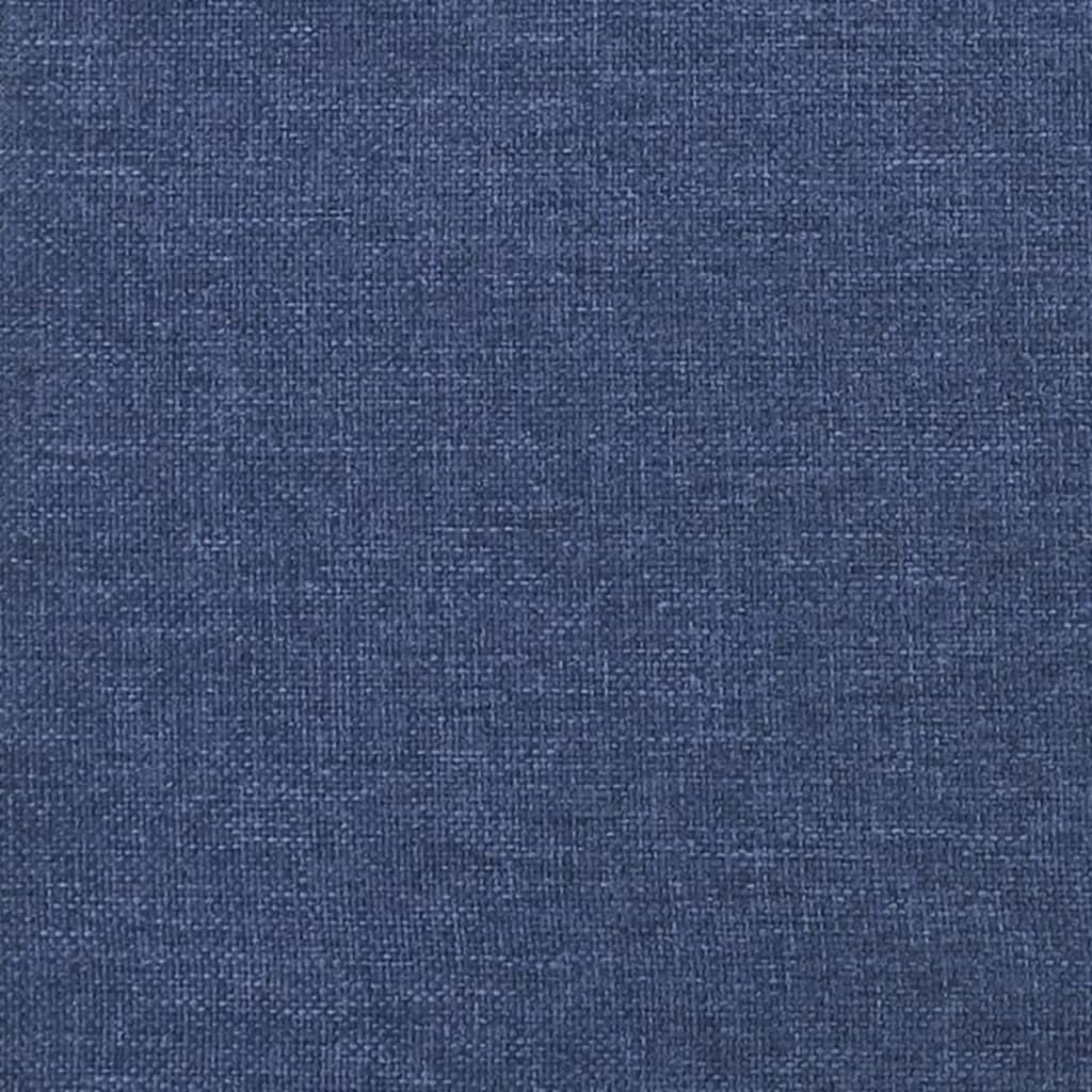 Hoofdbord Met Randen 103X16X78/88 Cm Stof Blauw 103 x 16 x 78/88 cm