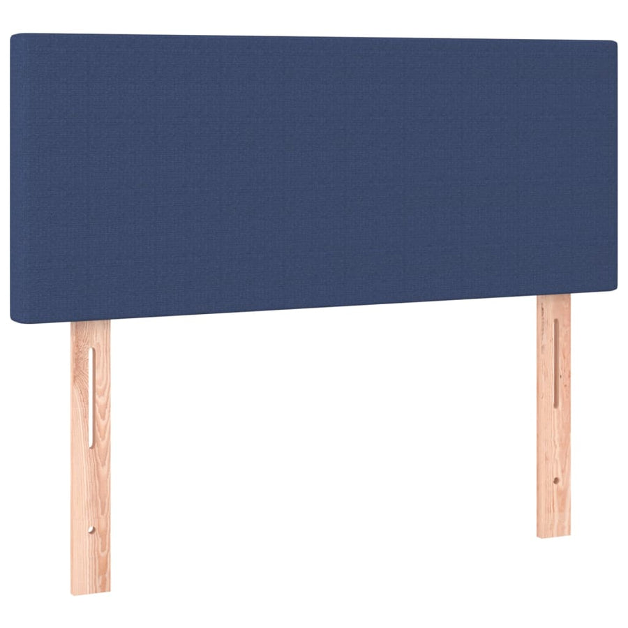 Hoofdbord Led Stof 90 x 5 x 78/88 cm Blauw