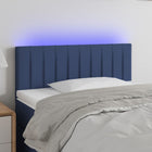 Hoofdbord Led Stof 90 x 5 x 78/88 cm Blauw