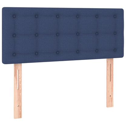 Hoofdbord LED 80x5x78/88 cm stof blauw 80 x 5 x 78/88 cm Blauw