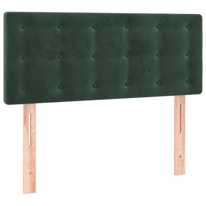 Hoofdbord Led Fluweel 90 x 5 x 78/88 cm Donkergroen